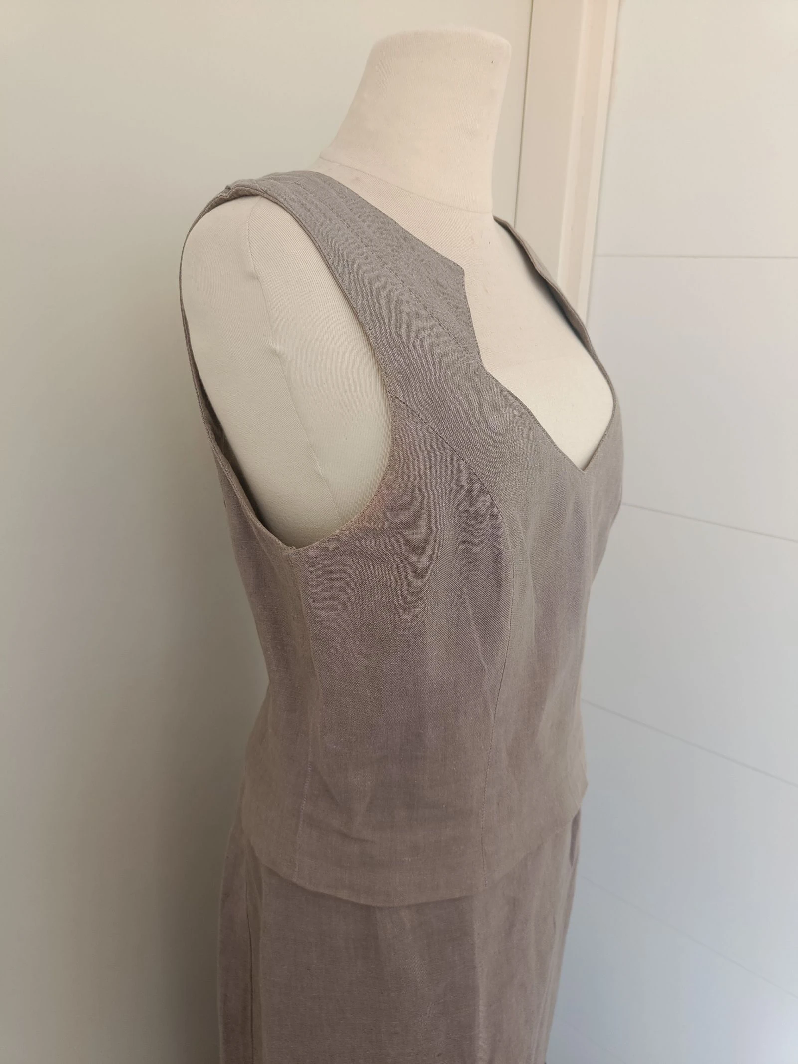 Adorável conjunto de linho de 3 peças da ZNJ – photo 7